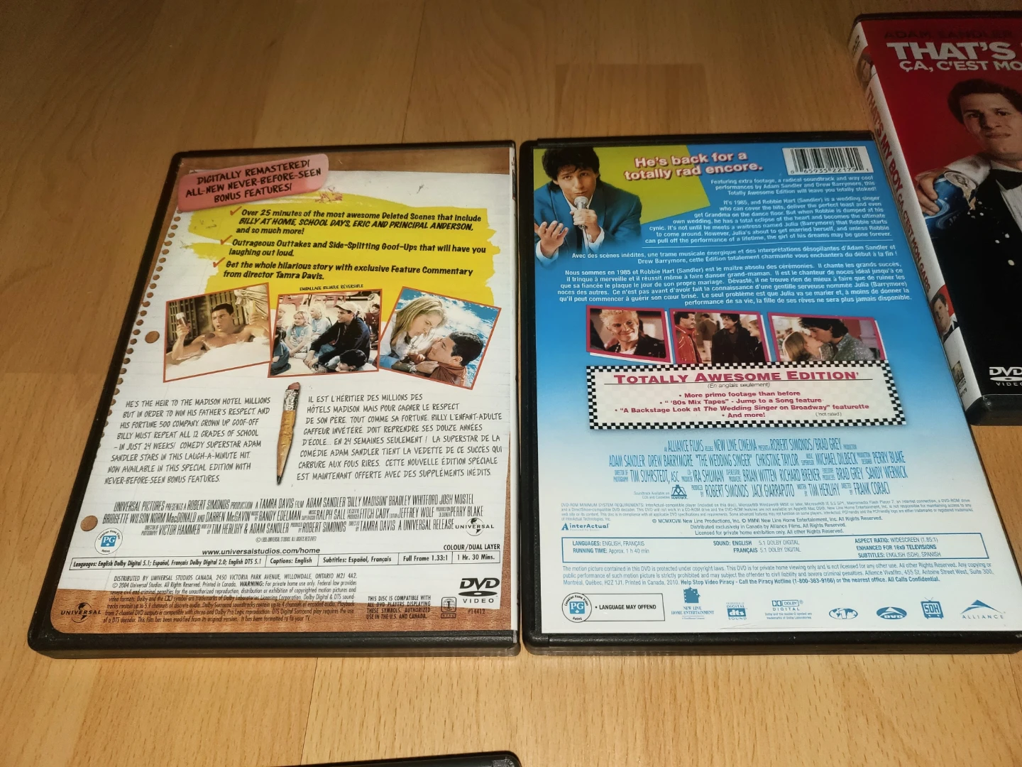 ($3 each) Adam Sandler DVD Collection - photo 2