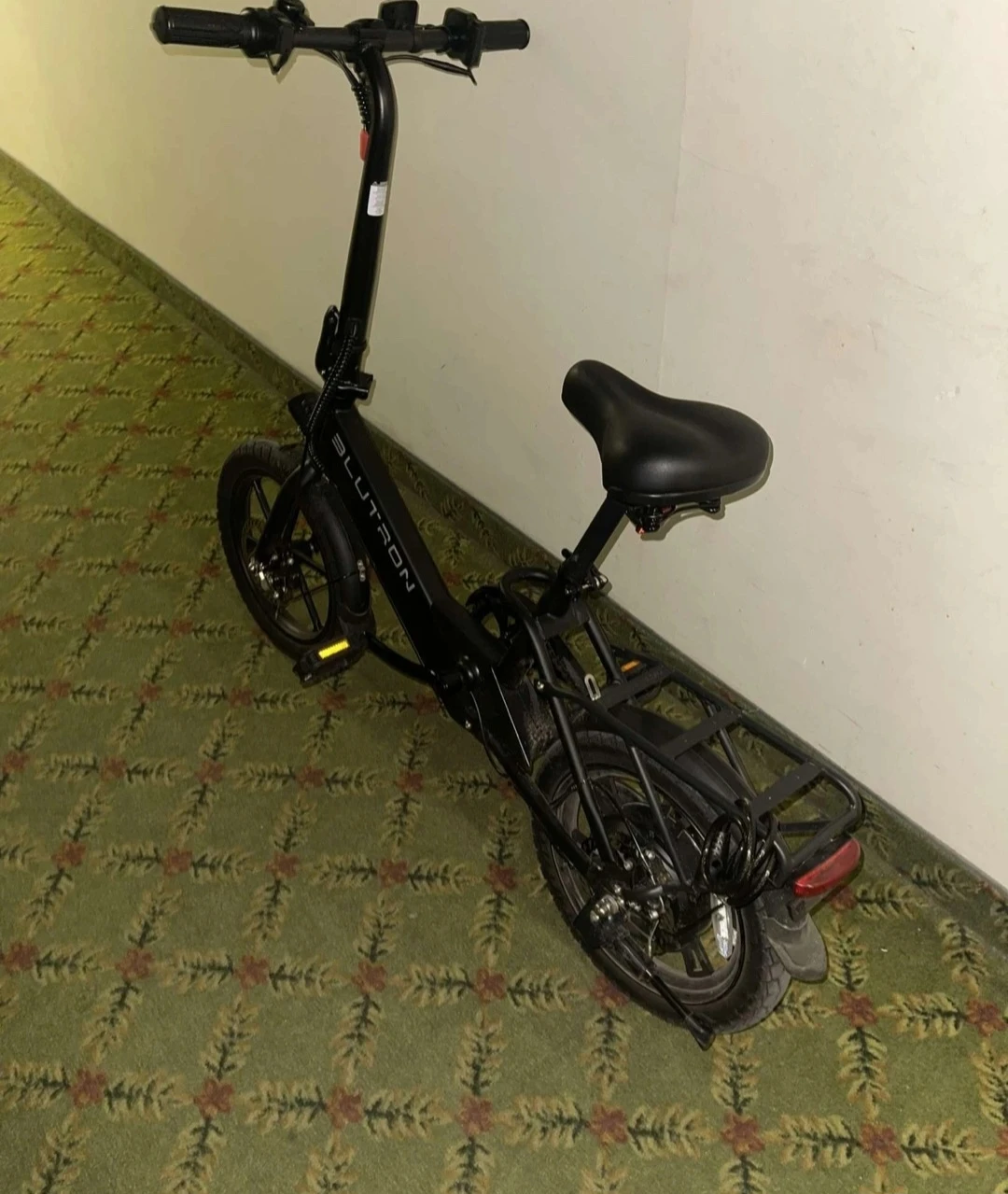 Black BLUTRION Folding Electric Bike - photo 3