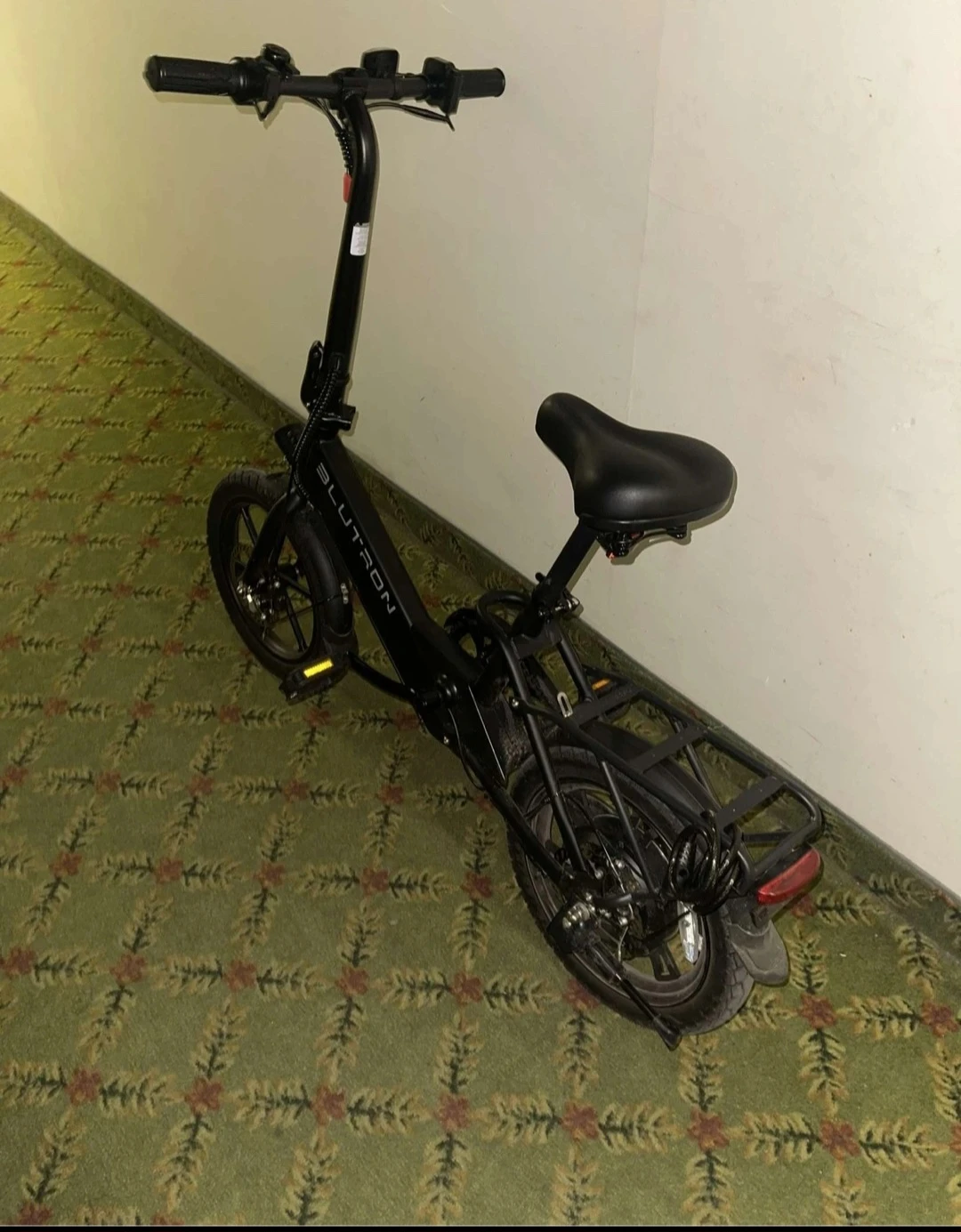 Black BLUTRION Folding Electric Bike - photo 4