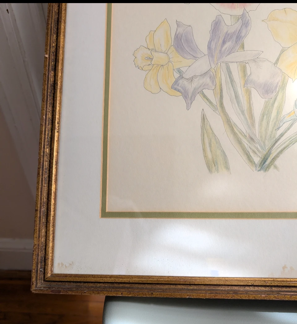 Vintage Original Signed Watercolour - photo 5