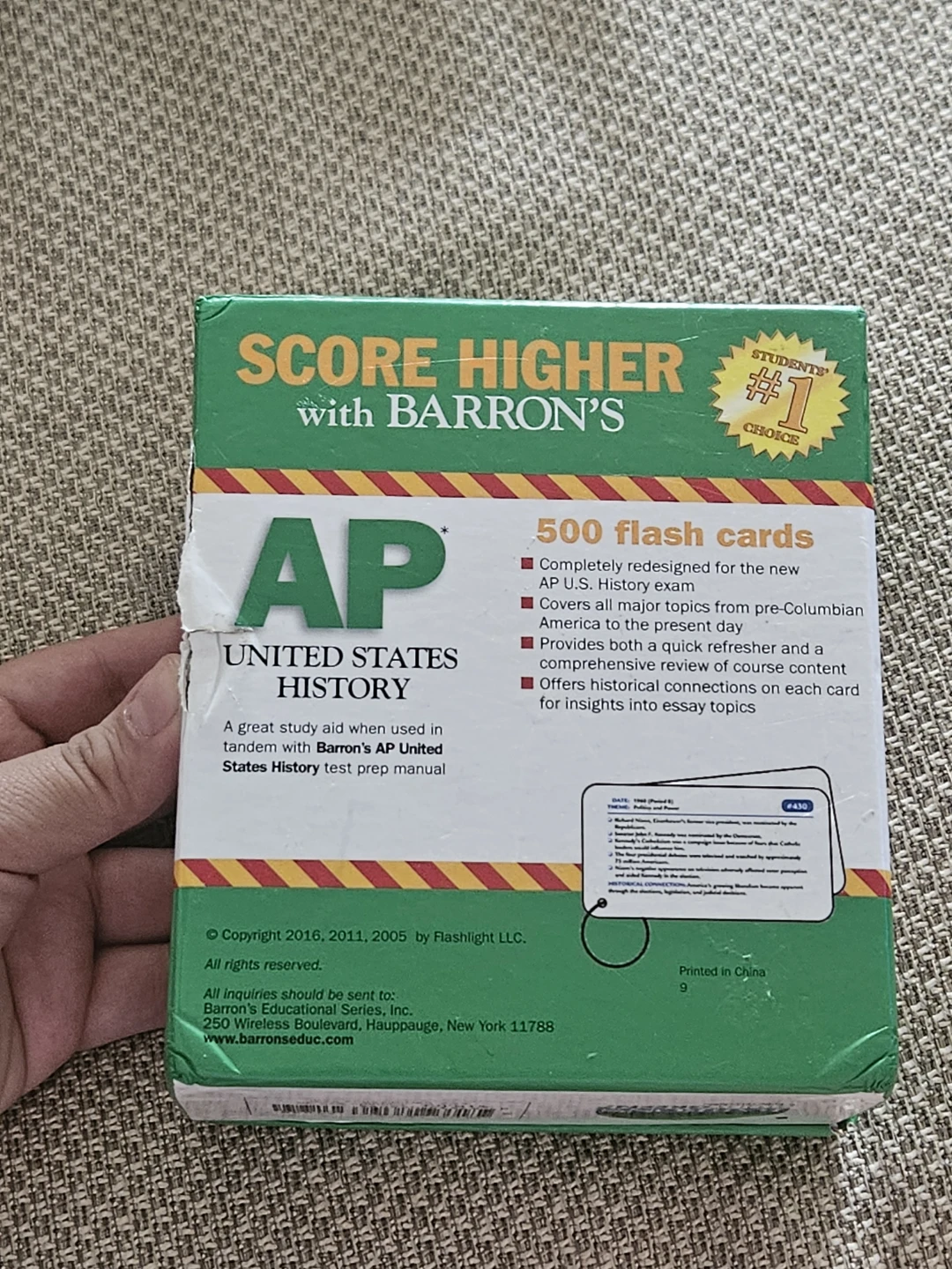 Barron's AP United States History Flash Cards - photo 3