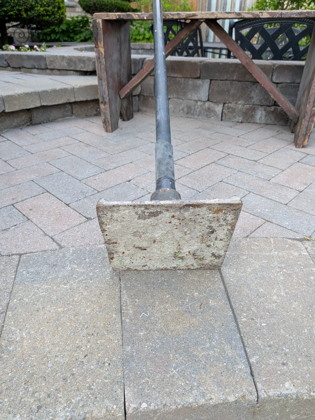 Hand Tamper For Landscaping 8" x 8" Toolway - photo 4