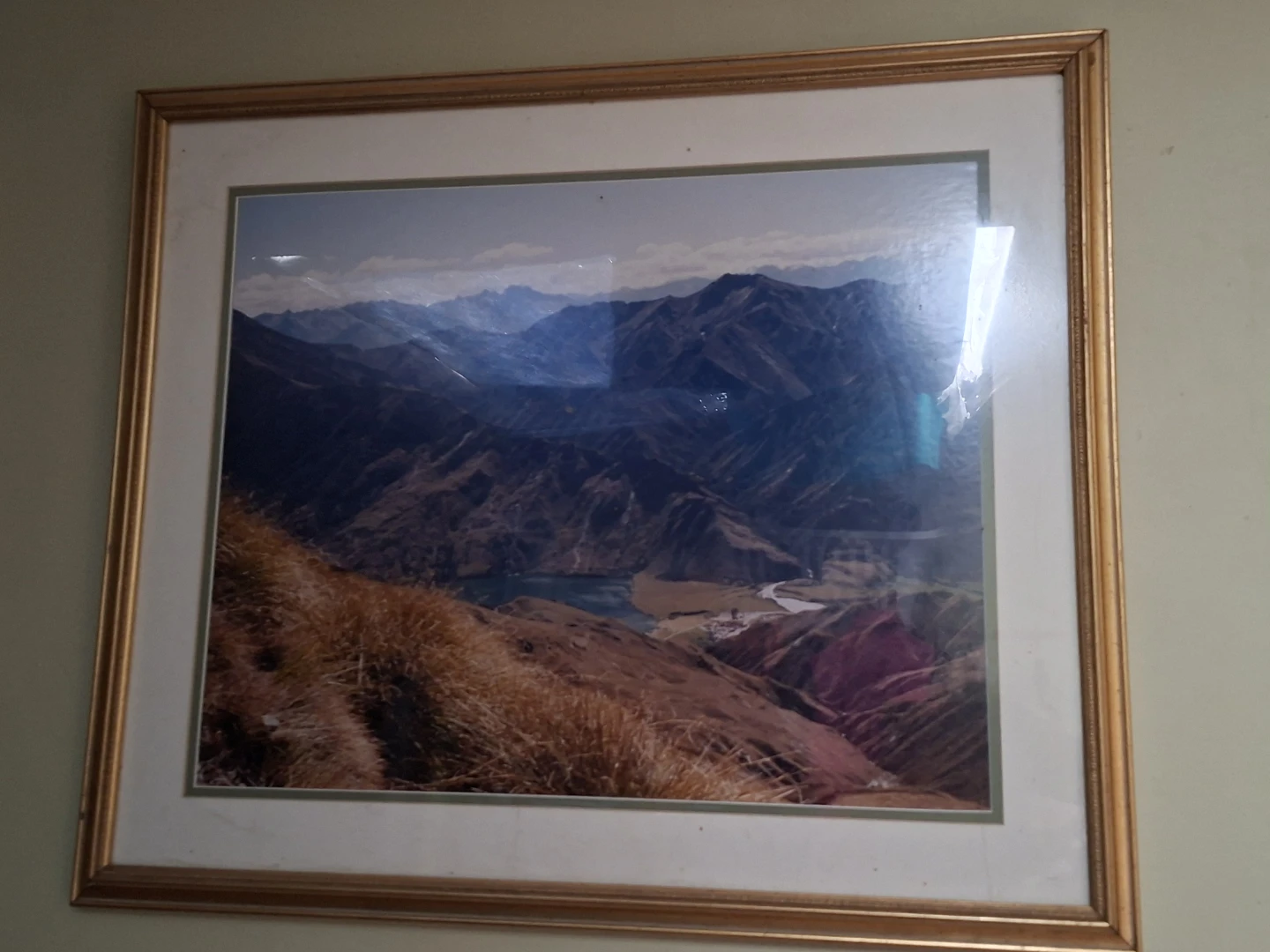 Framed Landscape Photograph
