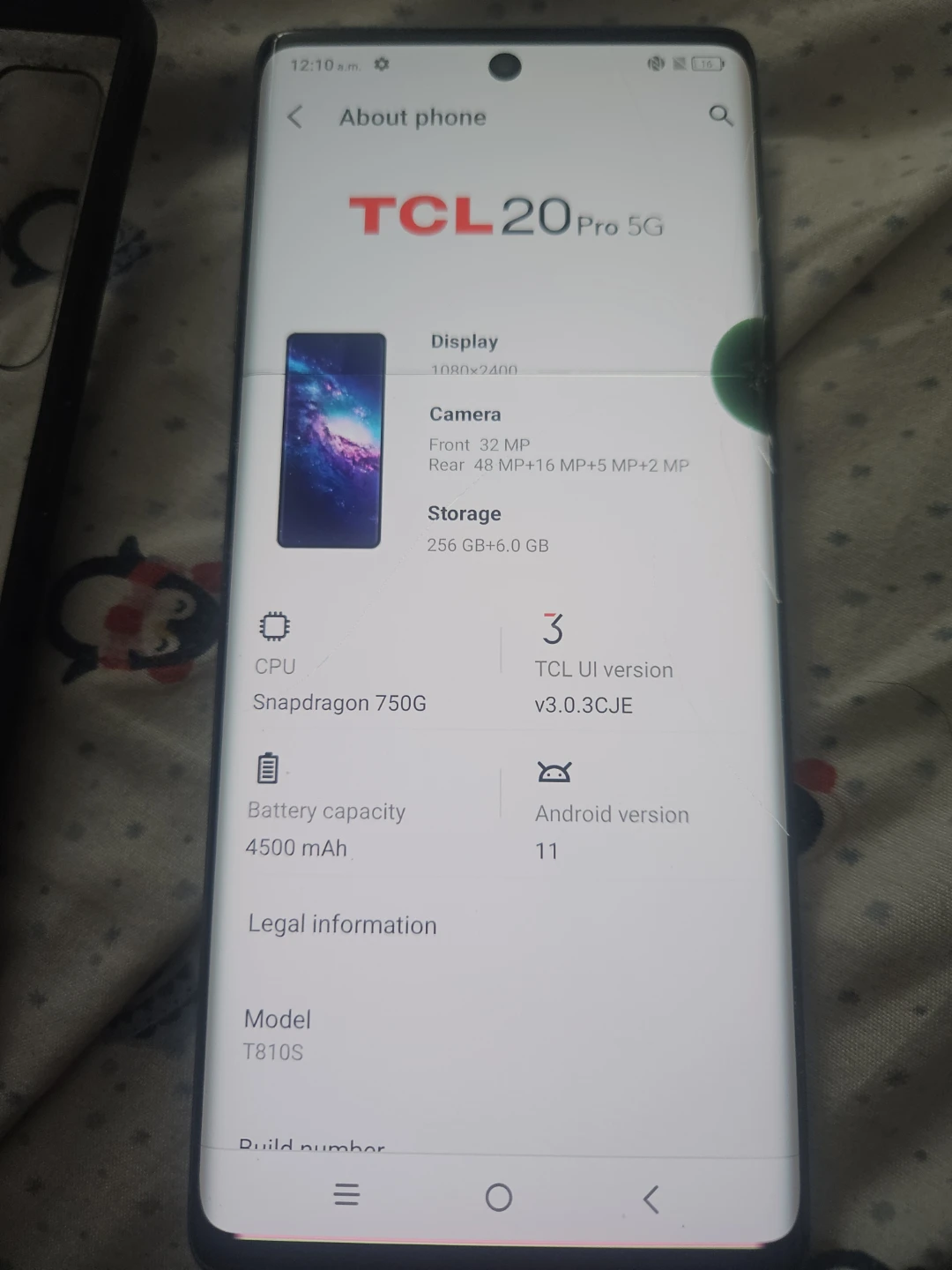 TCL 20 Pro 5G - 256GB Storage - photo 4
