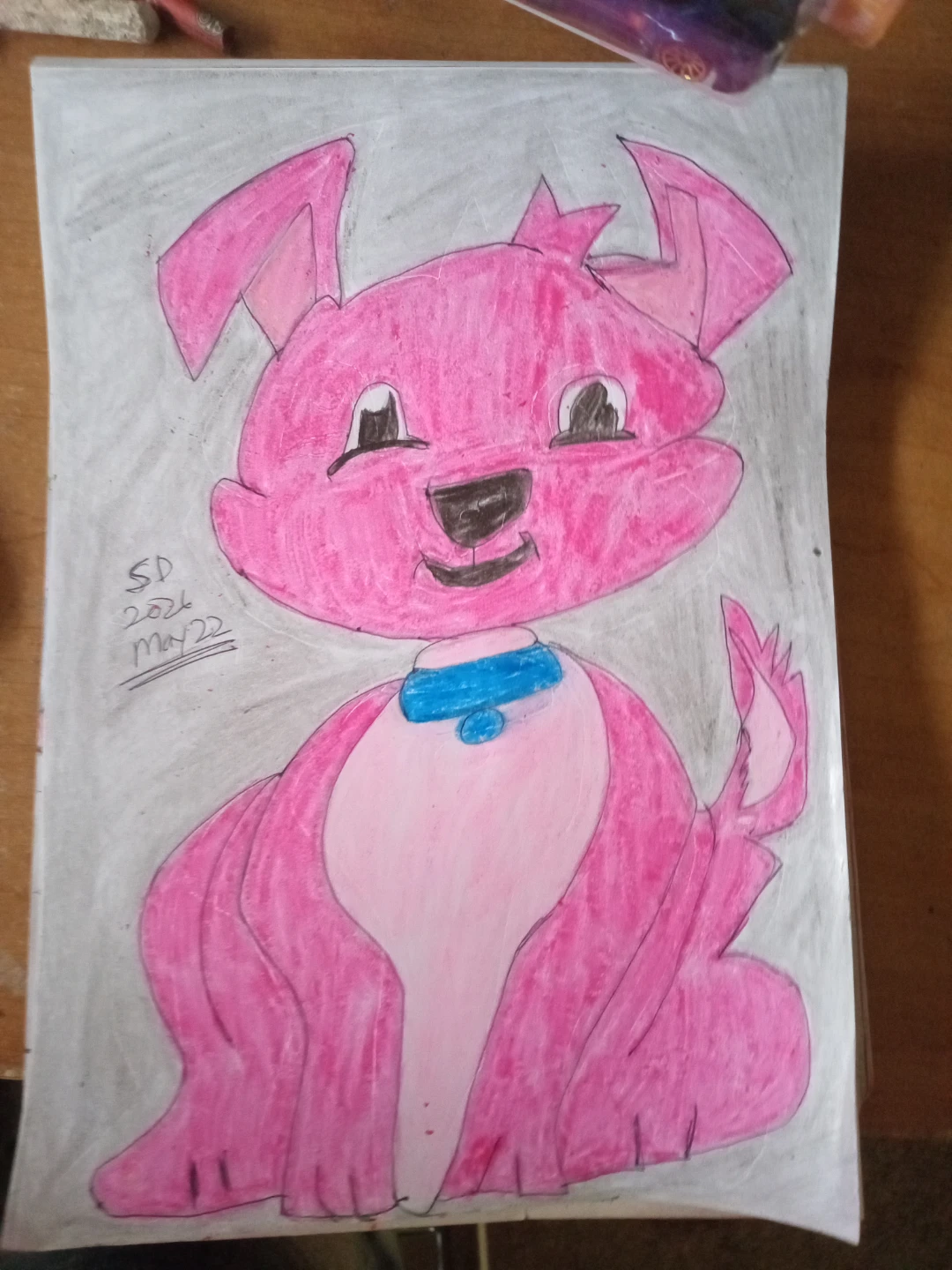 PINK AND PURPLE DOG VY CUSTOM ARTIST SHERWIN - photo 5