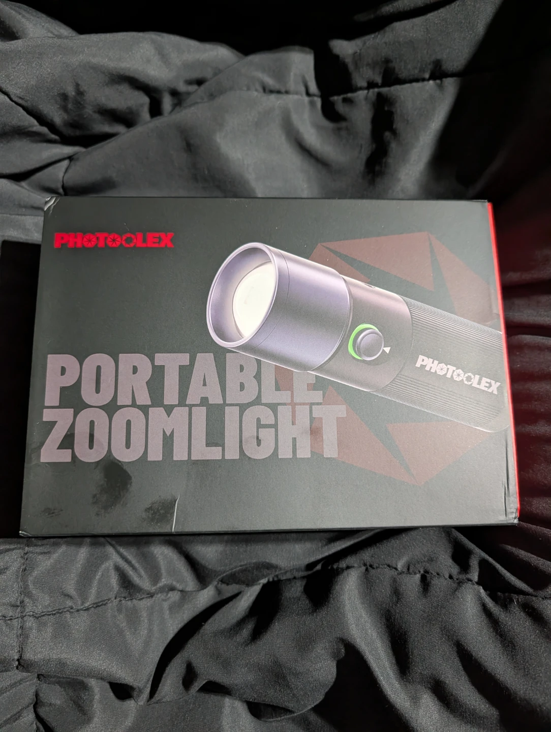 PHOTOLEX Portable Zoomlight 4 Colors Photography Flashlight