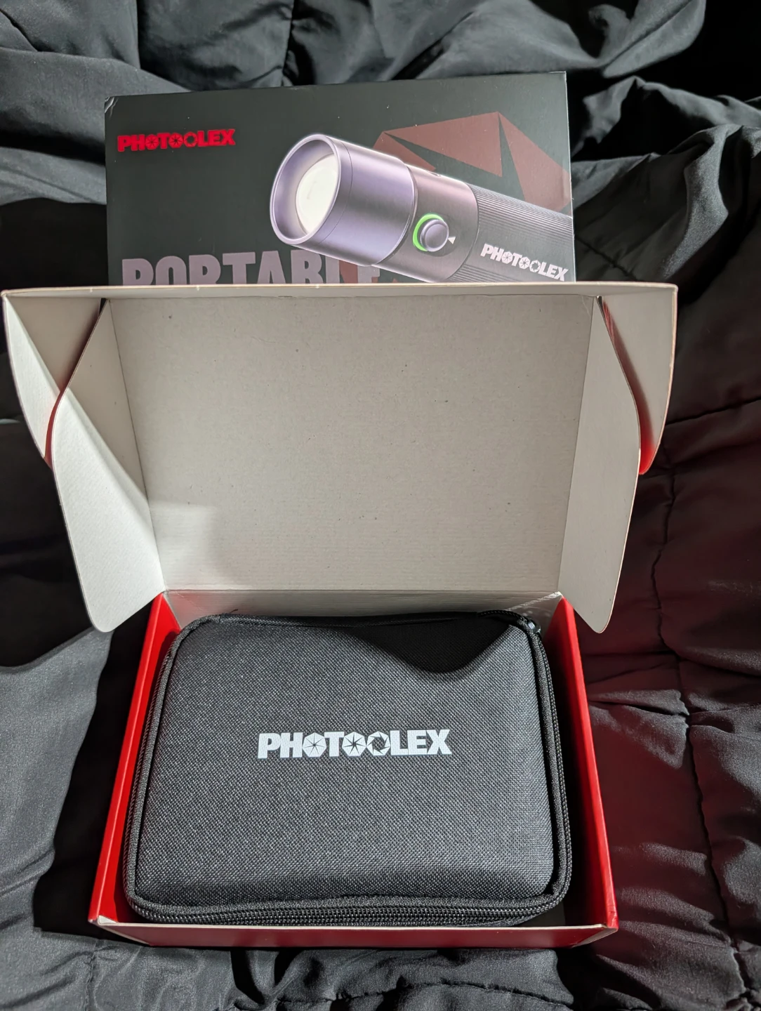 PHOTOLEX Portable Zoomlight 4 Colors Photography Flashlight - photo 3