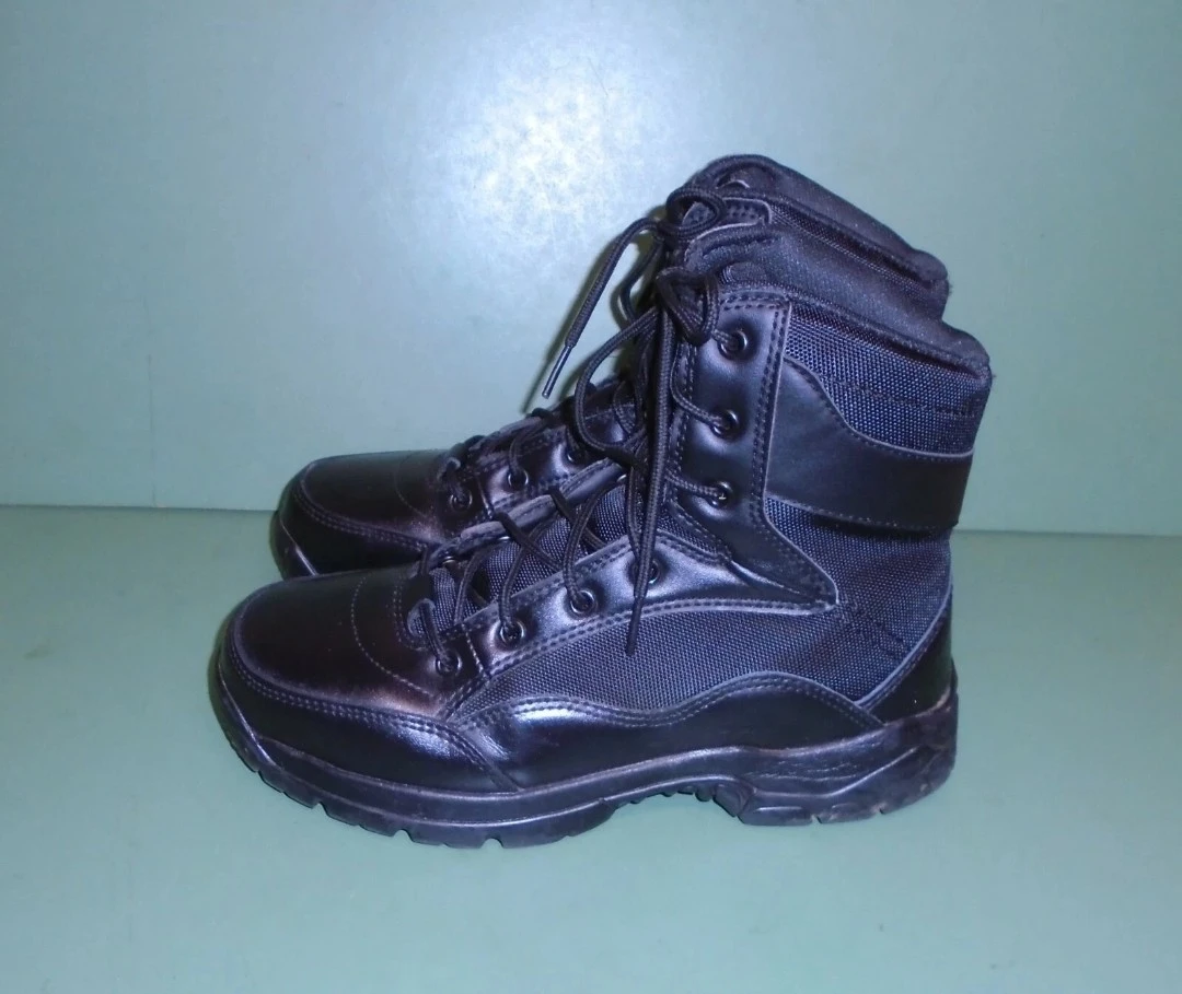 Black Tactical Boots Men's Size 7.5 Wide - photo 3