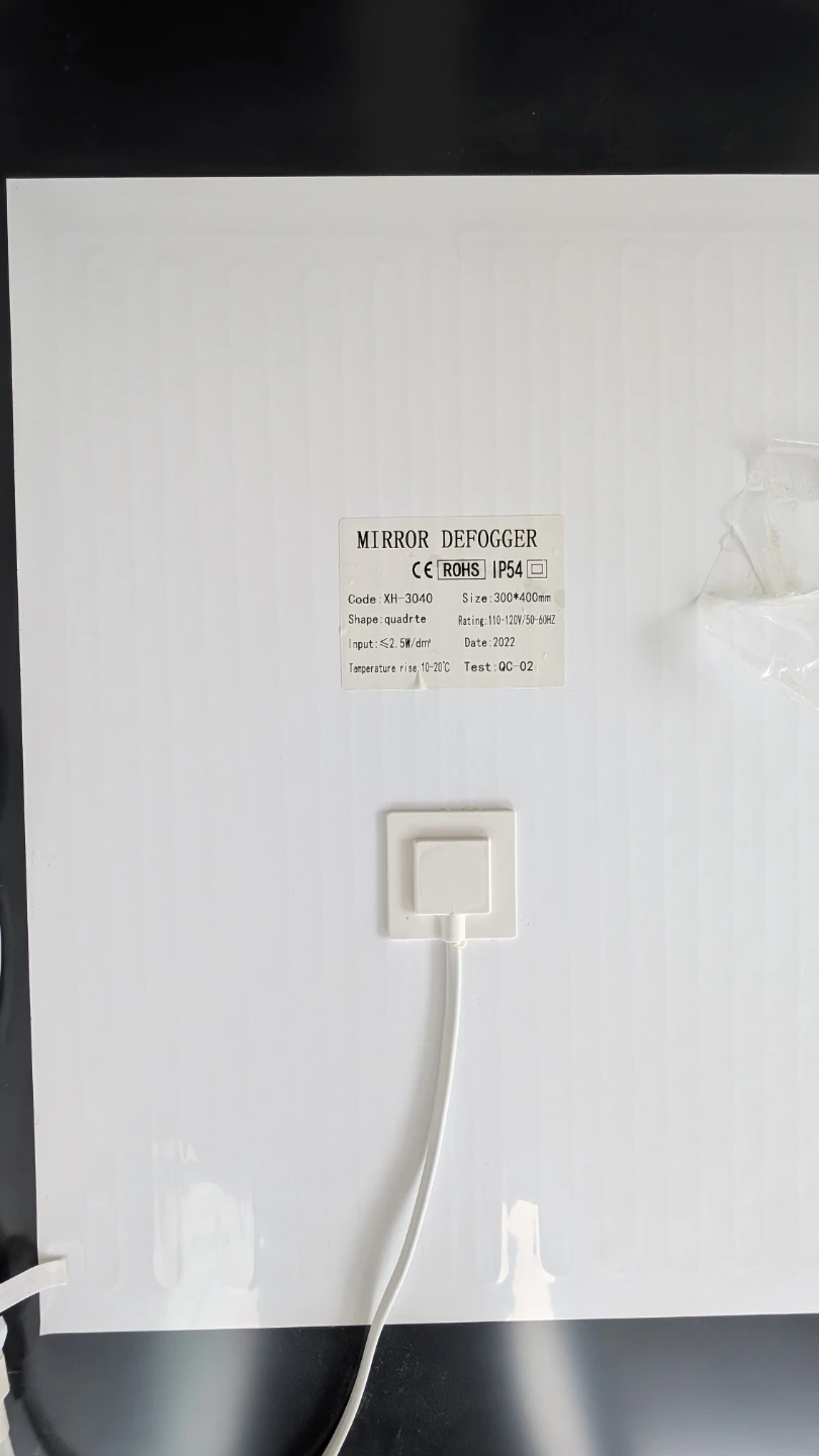 Backlit LED Mirror with Defogger - photo 4