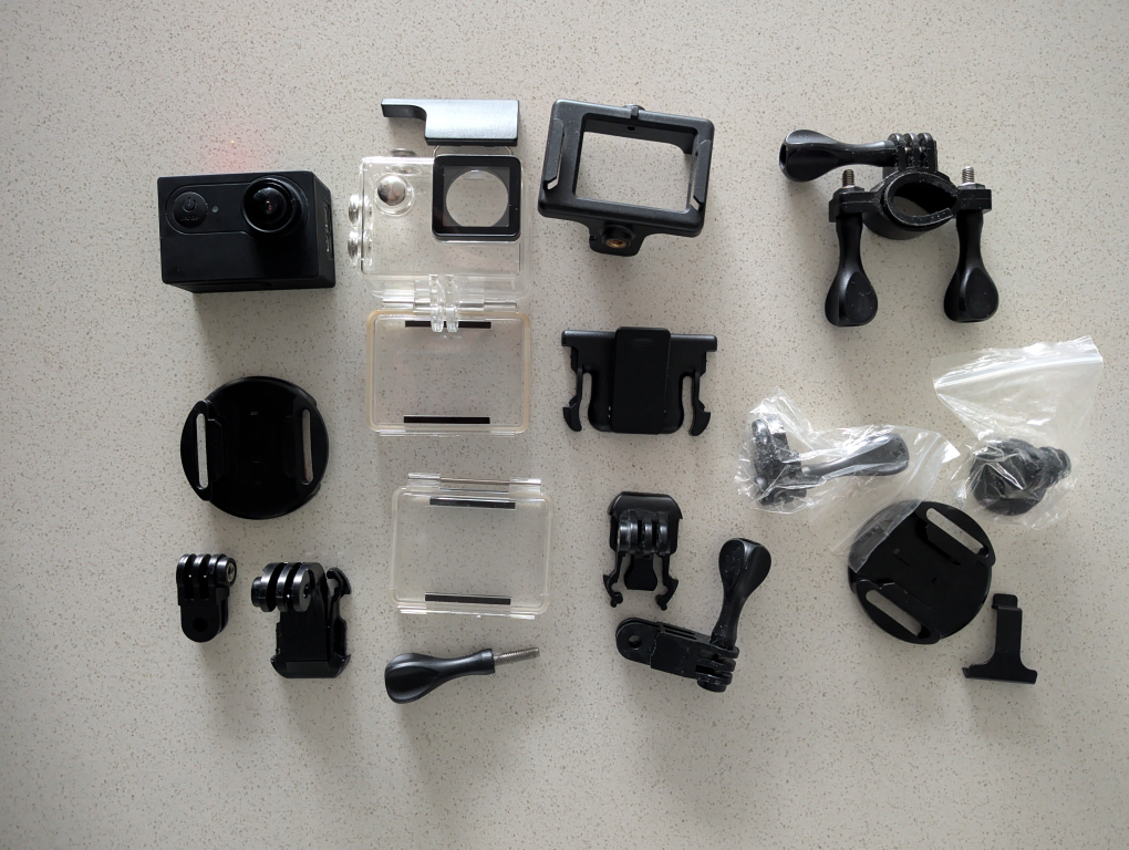 4K Action Camera with Accessories (barely used) - photo 5
