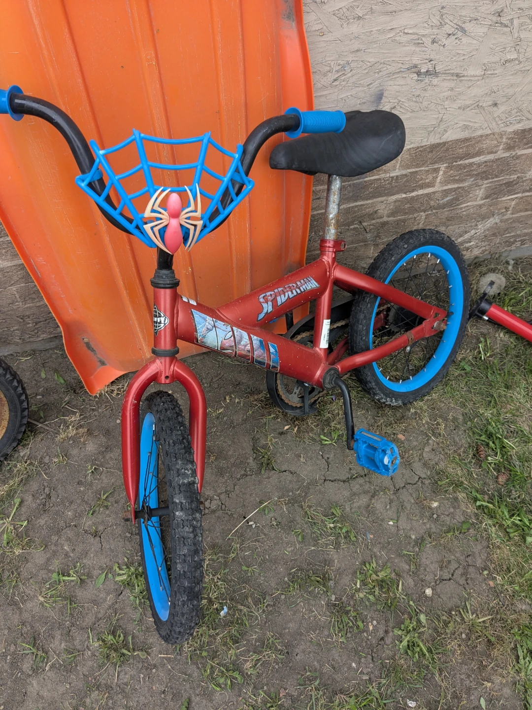 Two kids' bikes: Spiderman and pink/black - photo 3