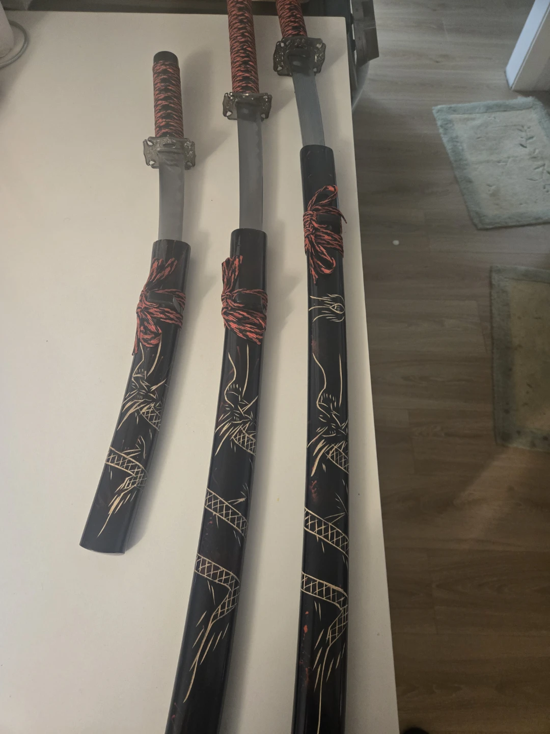 Set of 3 Decorative Swords