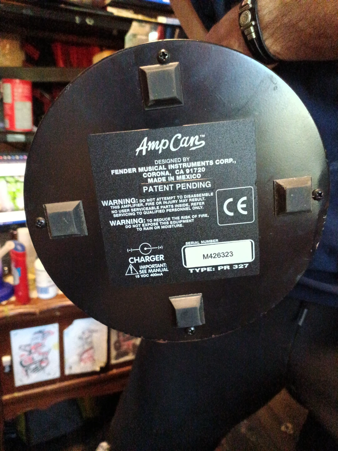 Fender AmpCan Portable Guitar Amplifier - photo 4