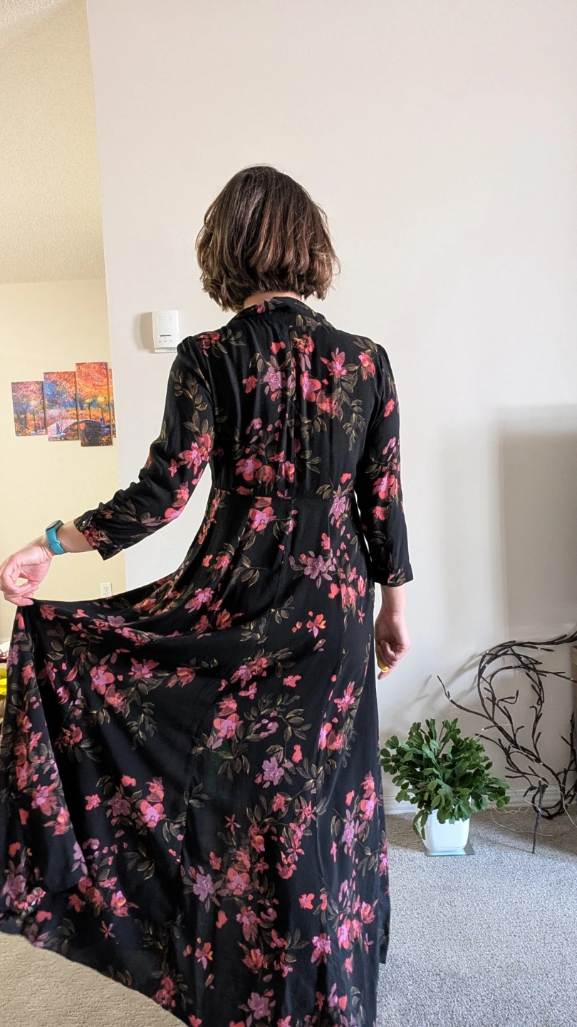Zara Floral Maxi Dress - photo 2