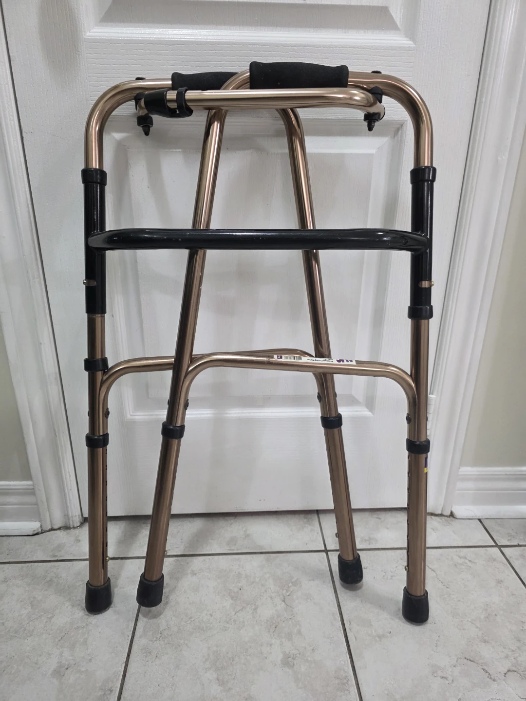 Folding Rose Gold Adult Walker - photo 2
