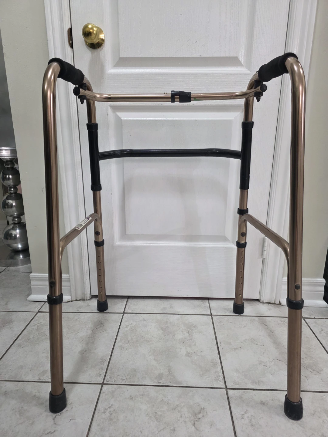 Folding Rose Gold Adult Walker - photo 4