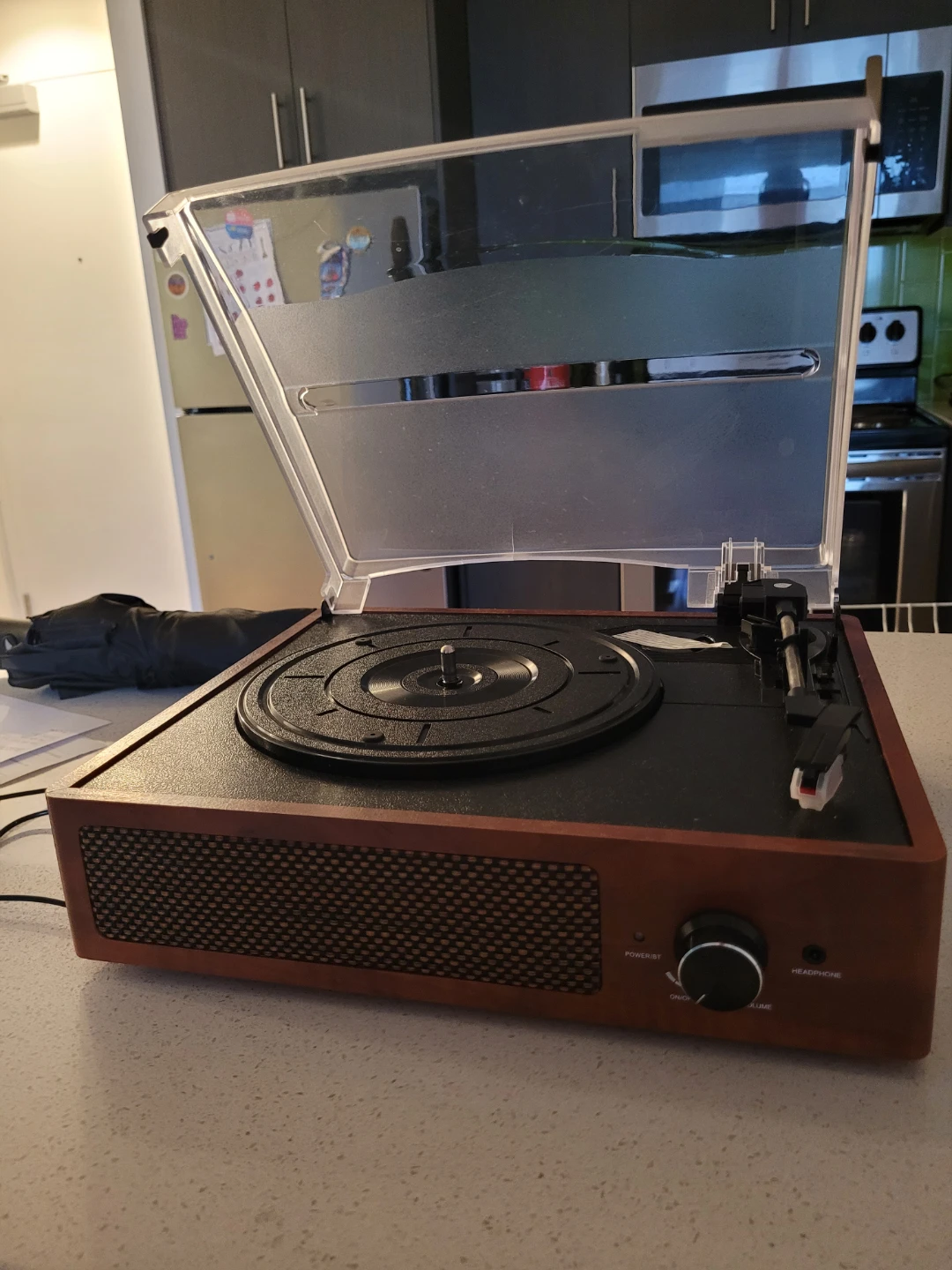 Retro Record Player Turntable with Bluetooth speaker function - photo 4
