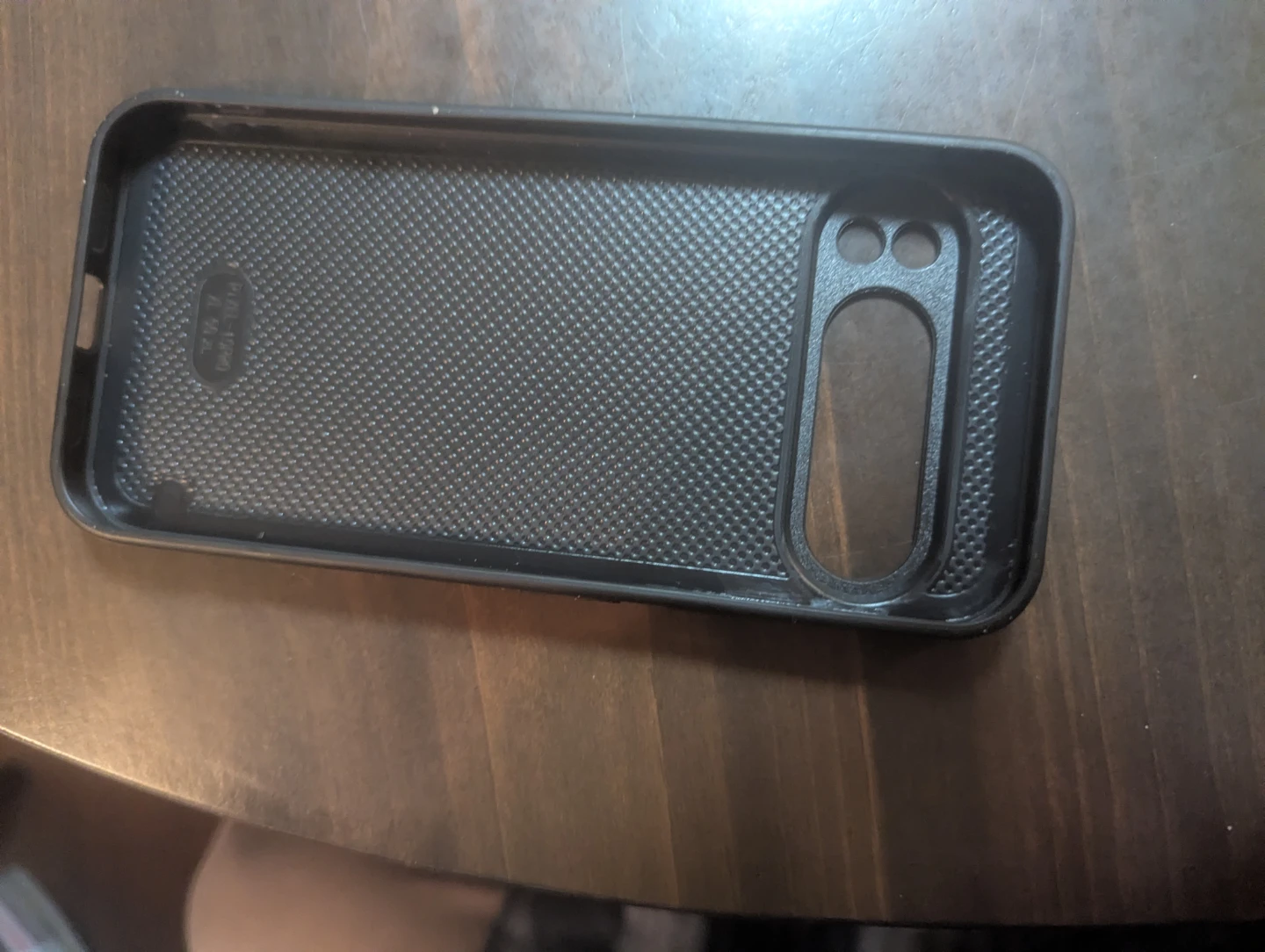 Google Pixel 10 PRO XL  Protective Blue Wood Phone Case - photo 3