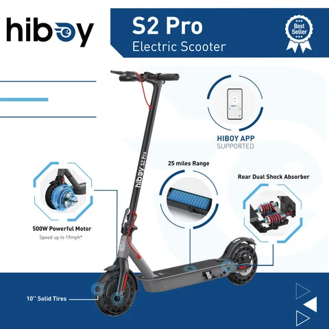 HIBOY ELECTRIC SCOOTER $100 - photo 2