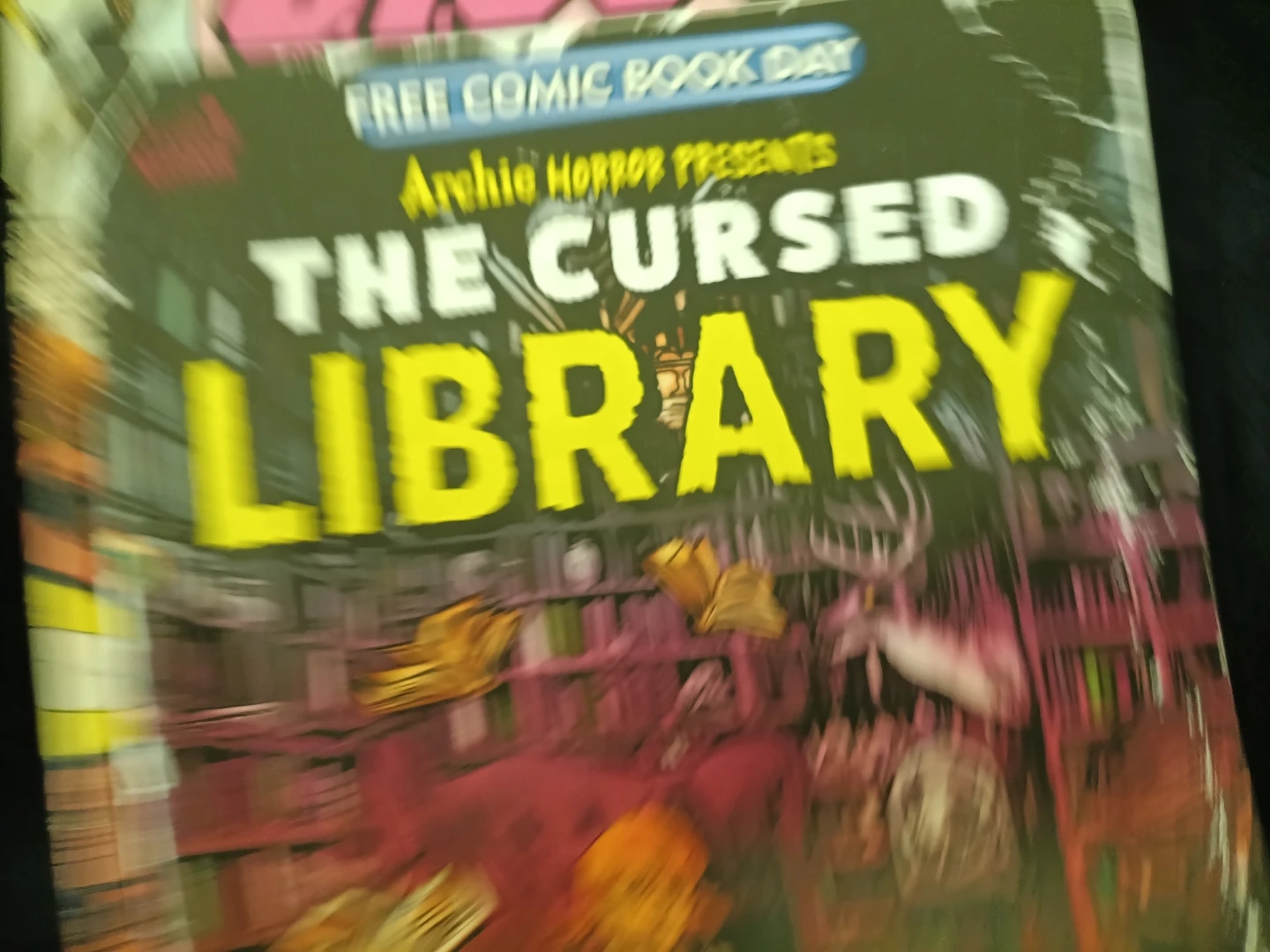 Archie Horror Presents The Cursed Library Comic Book - photo 3