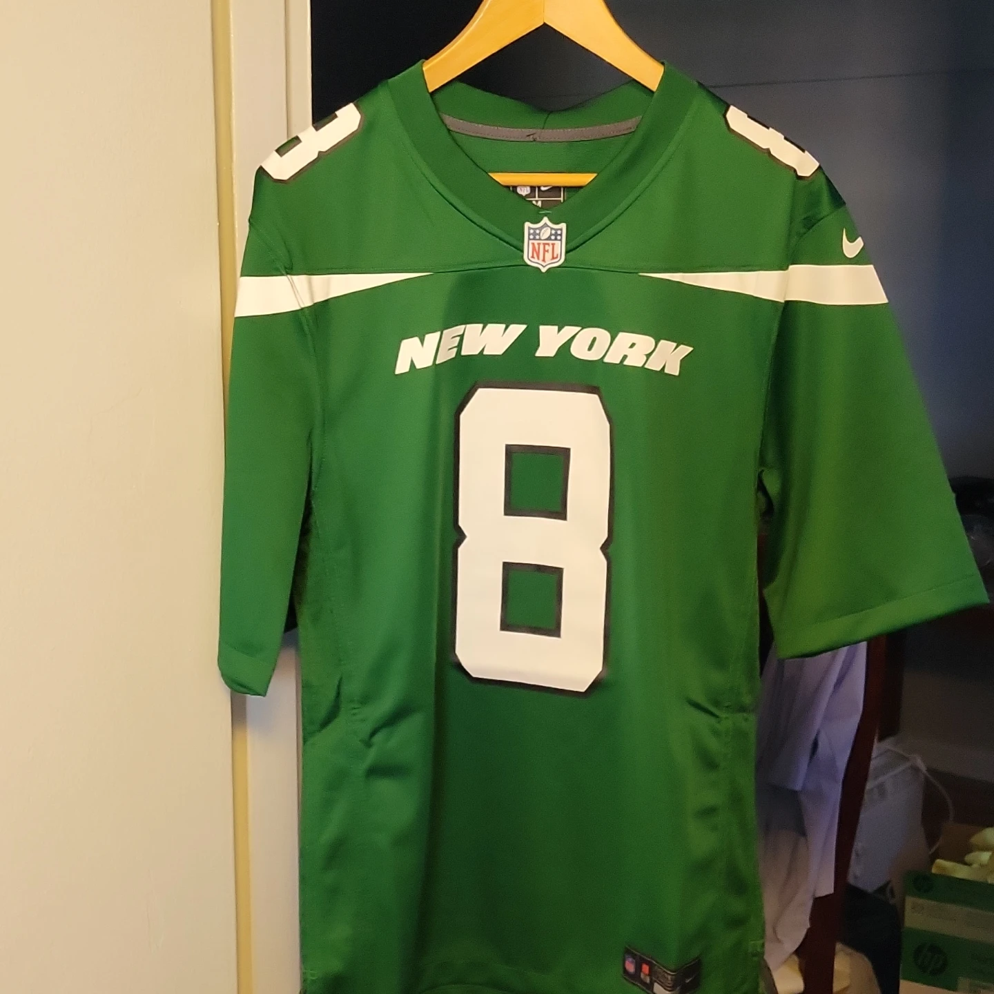 New York Jets Aaron Rodgers #8 Jersey