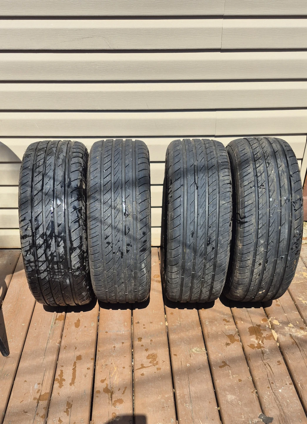 4 x 225/55R17 Ovation Tires