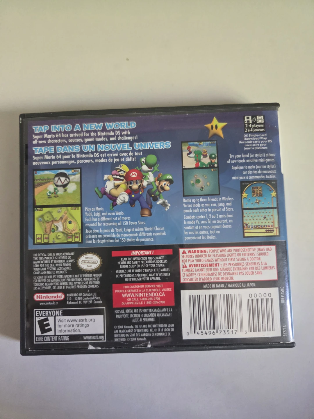 Super Mario 64 DS Nintendo - photo 2