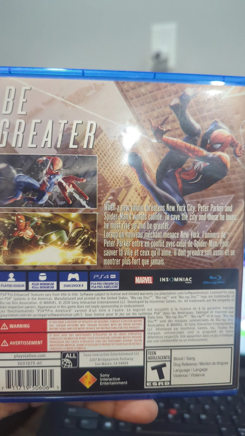 Marvel's Spider-Man for PS4