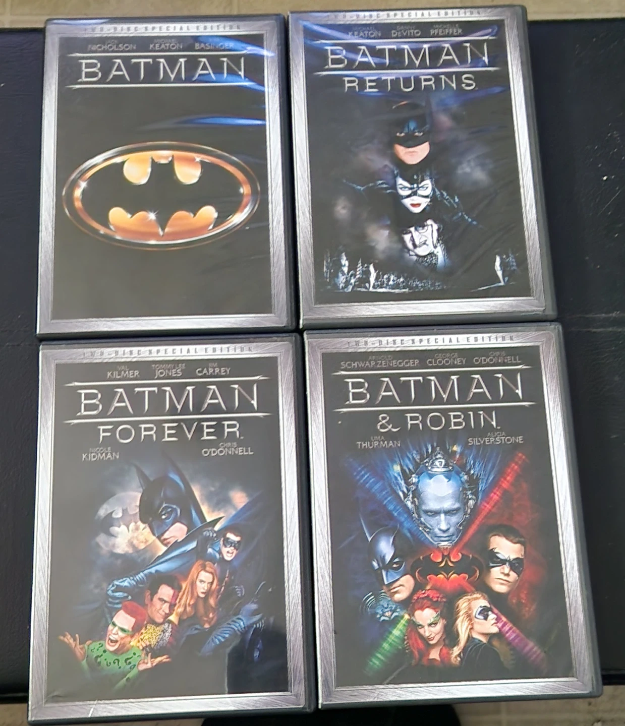 Batman 4-Film Collection DVD Bundle 2-Disc Special Editions