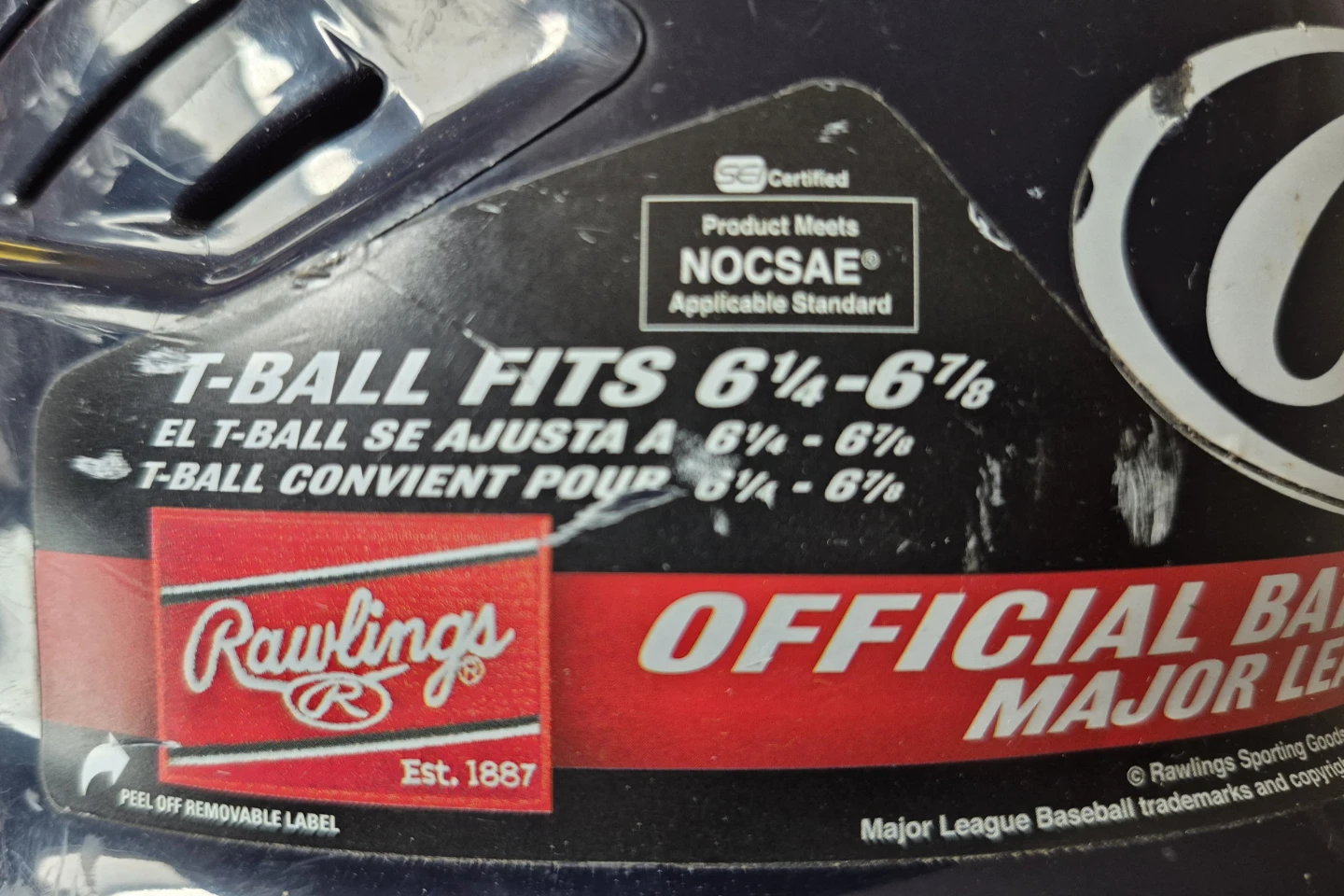 Rawlings Official T-Ball Batting Helmet - photo 2