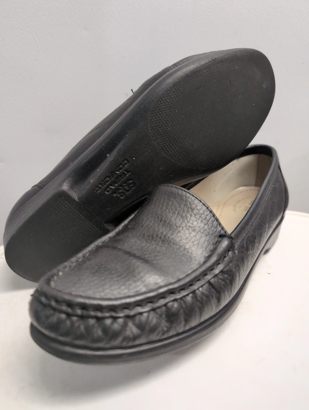 SAS Tripad Comfort Footbed Loafers - Black Leather - photo 4
