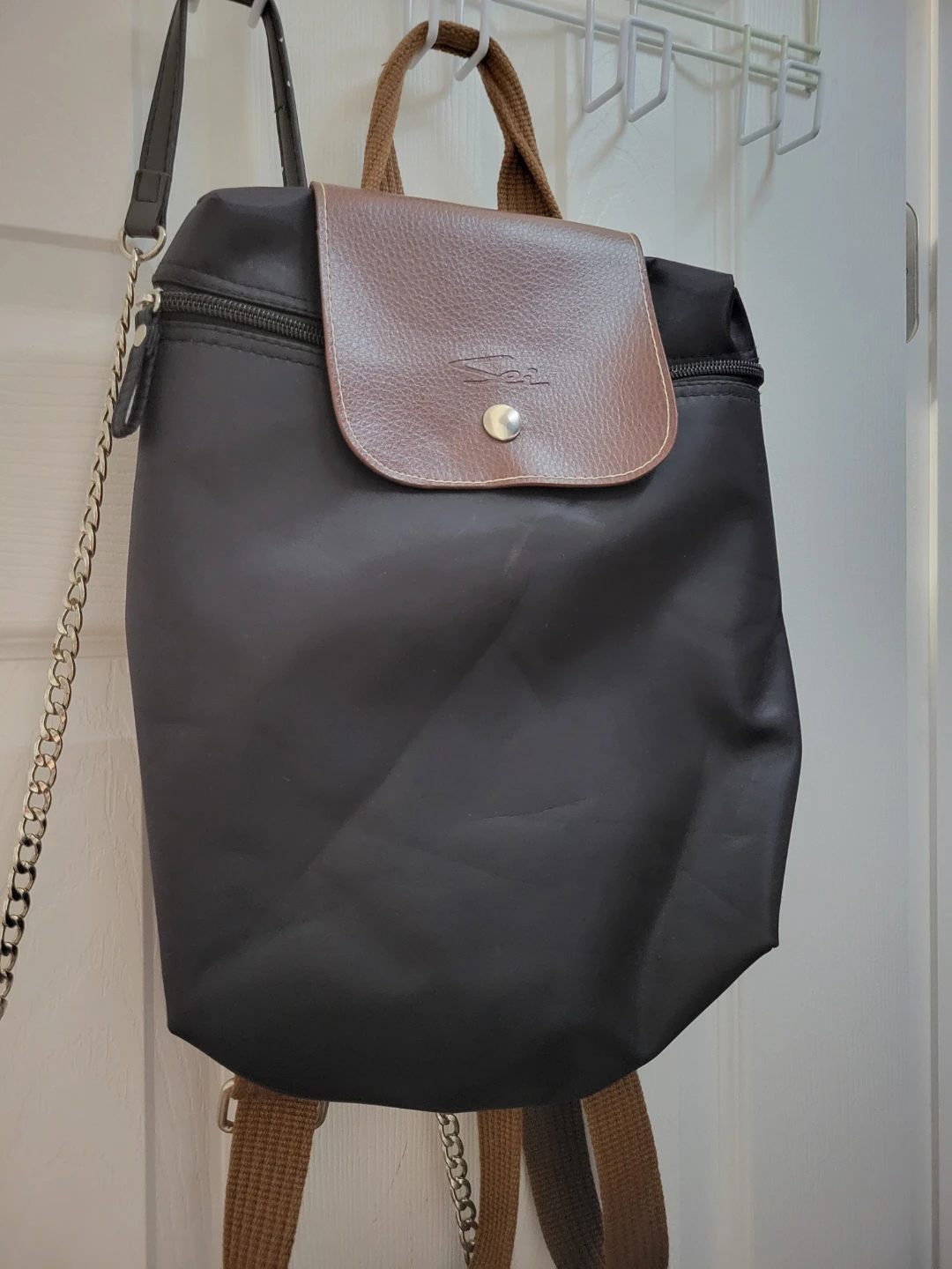 Black backpack