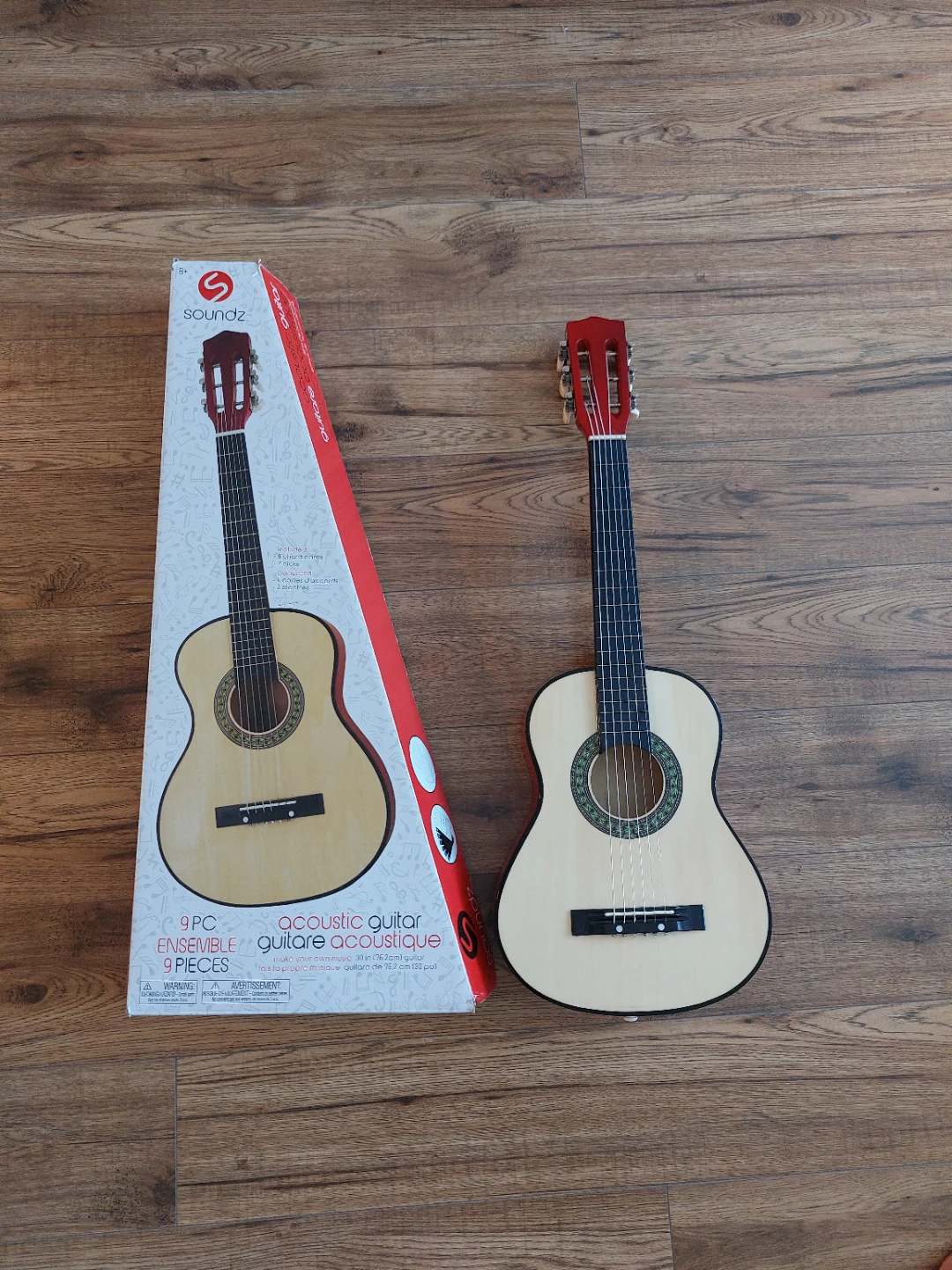 Soundz 9-Piece Acoustic Guitar Ensemble