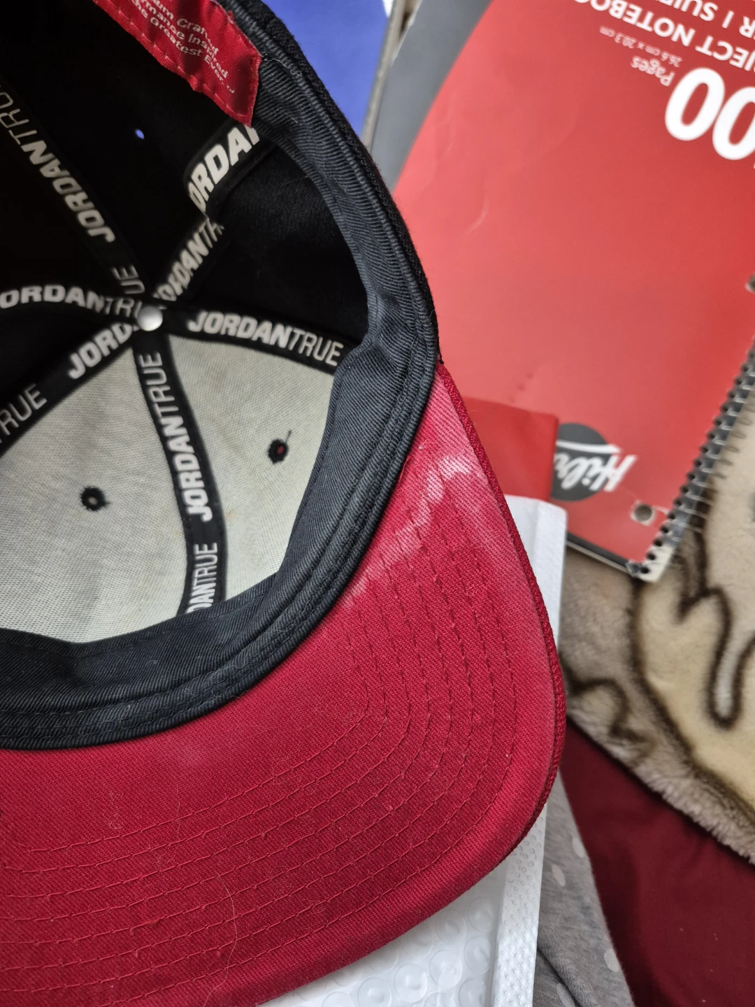 Jordan Baseball Cap - Black and Red - photo 5