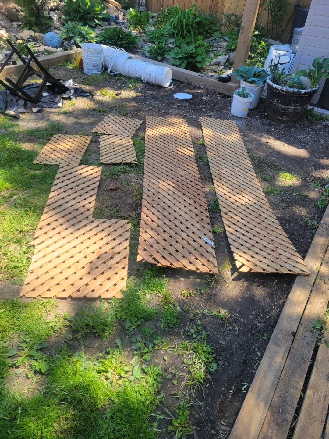 Wooden Lattice ($25 for all)