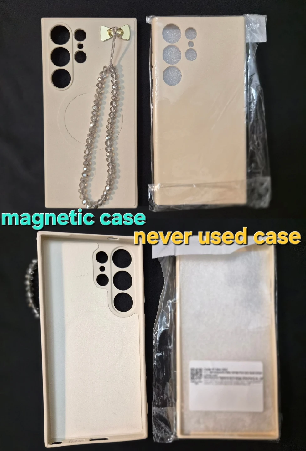 Samsung Galaxy S24 Ultra-3 Cases & No Smudge Screen Protector - photo 4