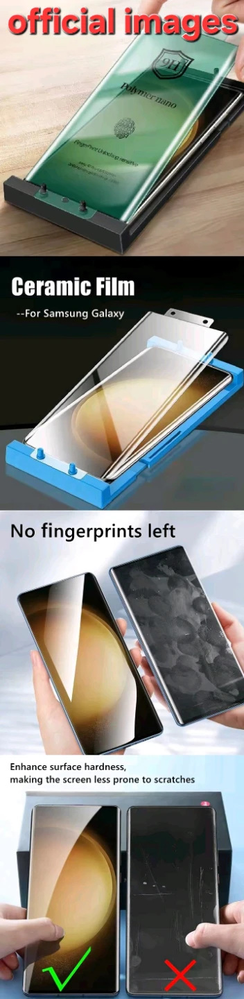 Samsung Galaxy S24 Ultra-3 Cases & No Smudge Screen Protector - photo 5