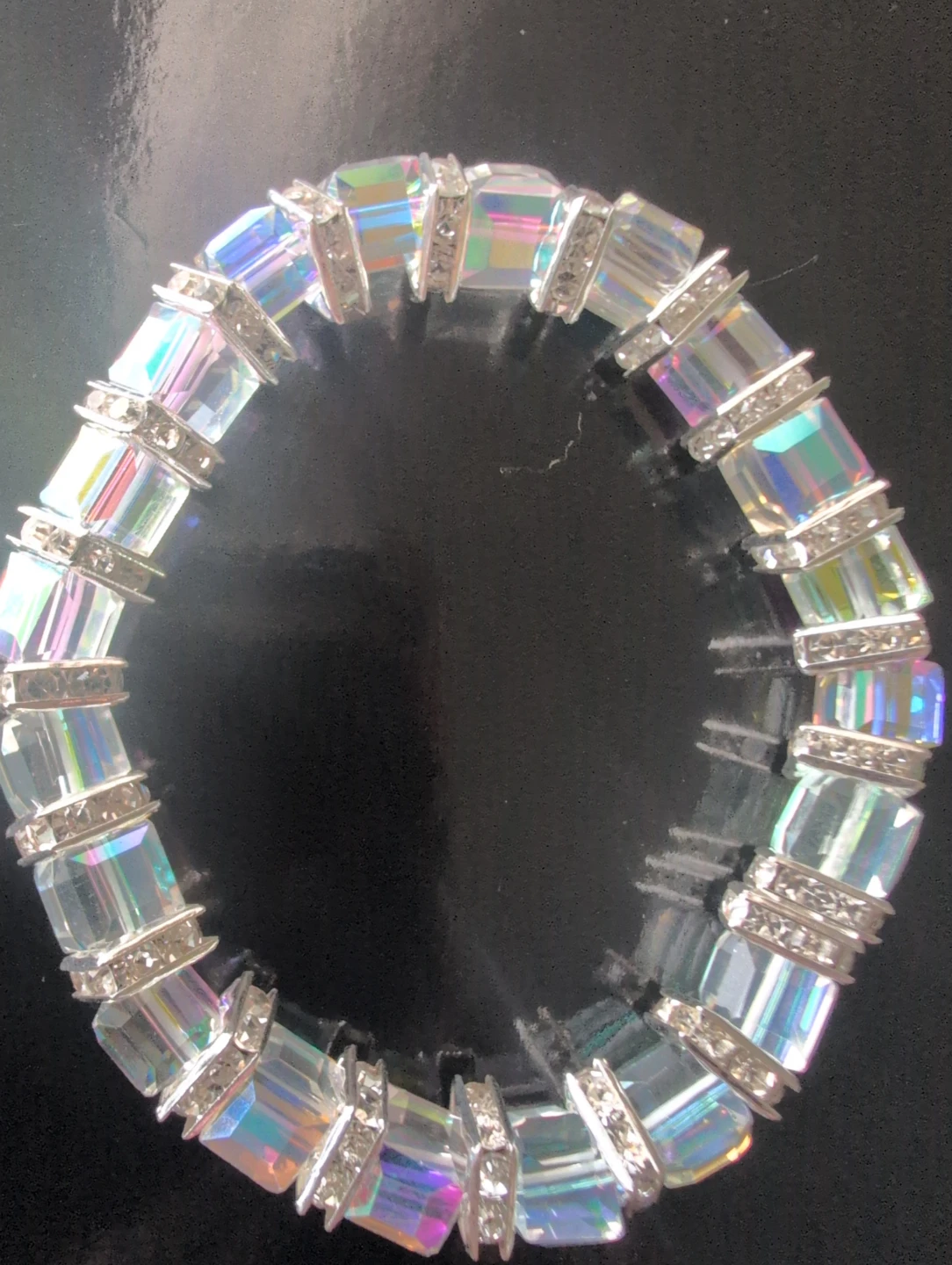 Sparkly Crystal Stretch Bracelet - photo 2