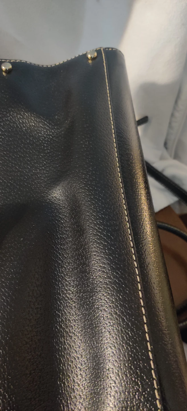 Kate Spade New York Black Leather Satchel Handbag - photo 4