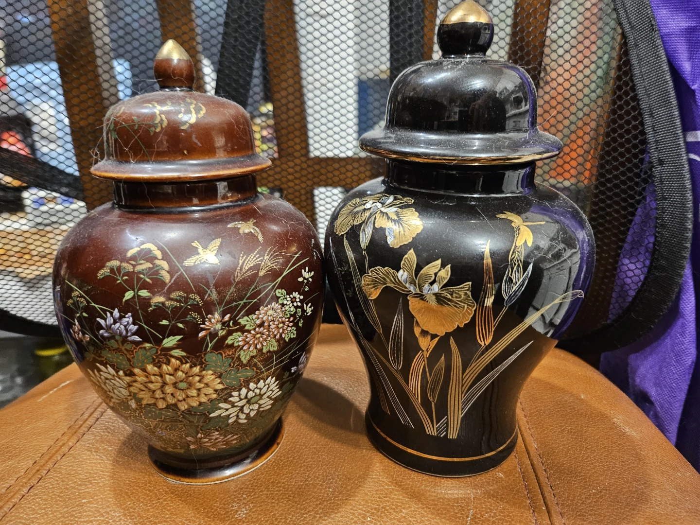 Decorative Ceramic Ginger Jars with Lids,15$ each or 25 for 2 - photo 3