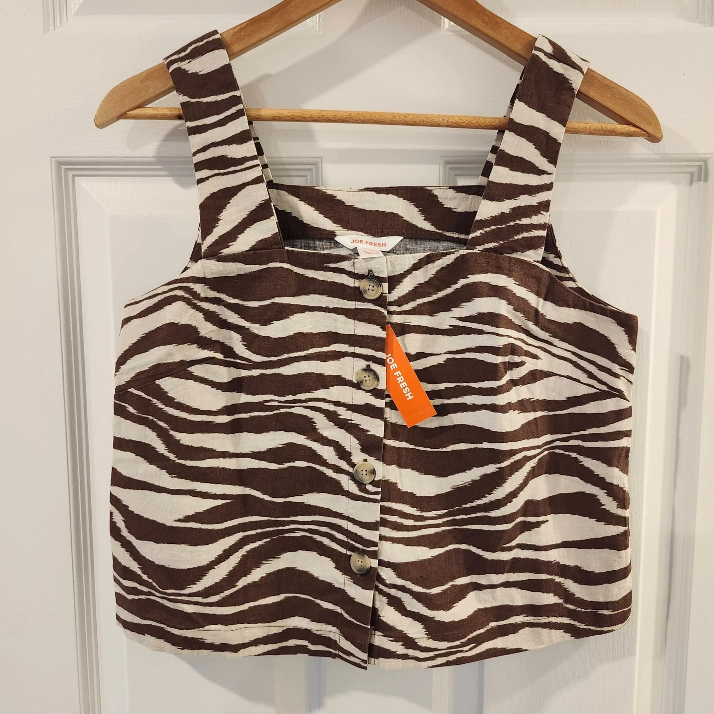 #XS to #1X  3 colors. NEW COTTON LINEN Tops with Wide Strap