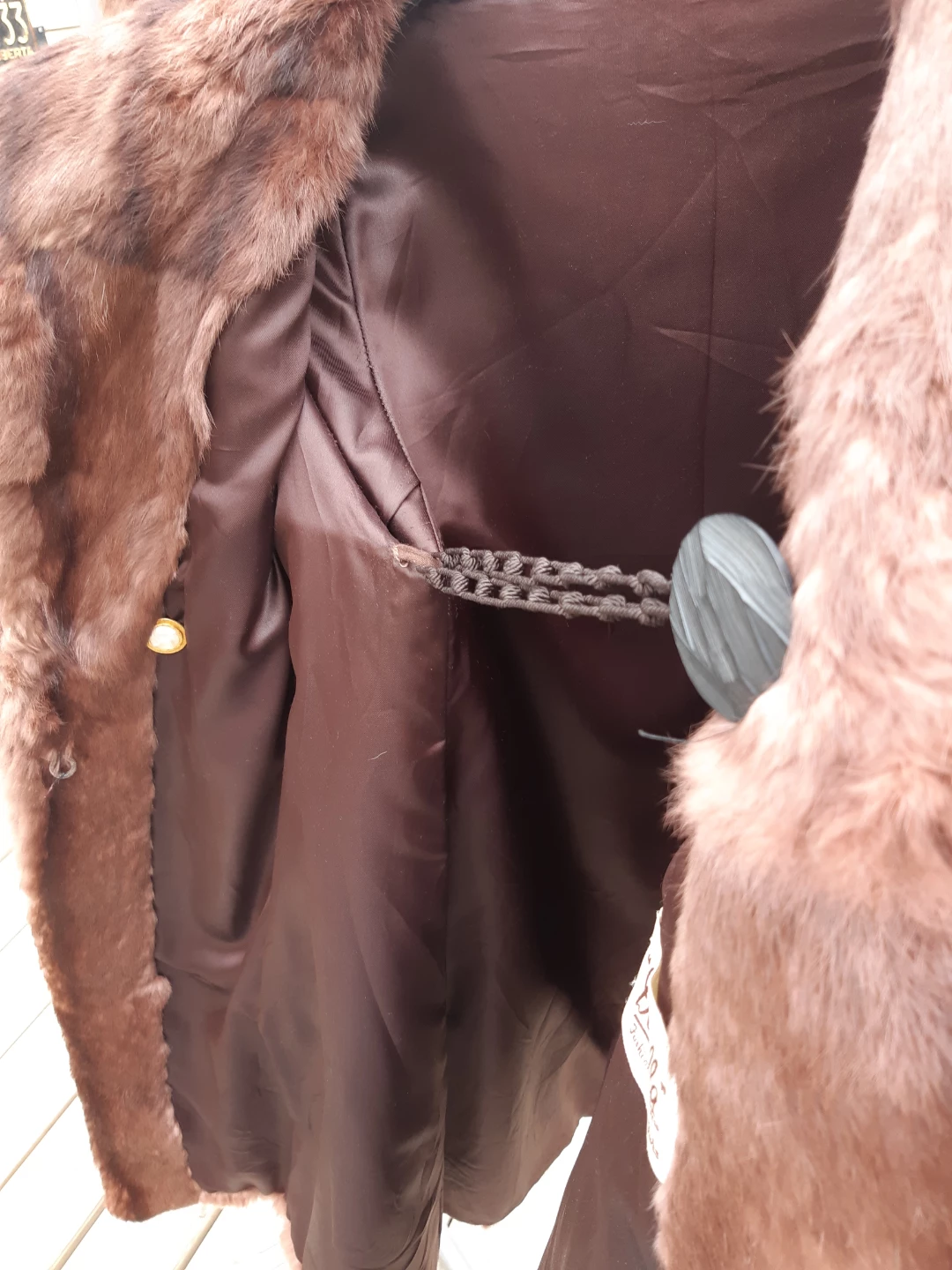 Lengthy Authentic Vintage Fur Coat - photo 5