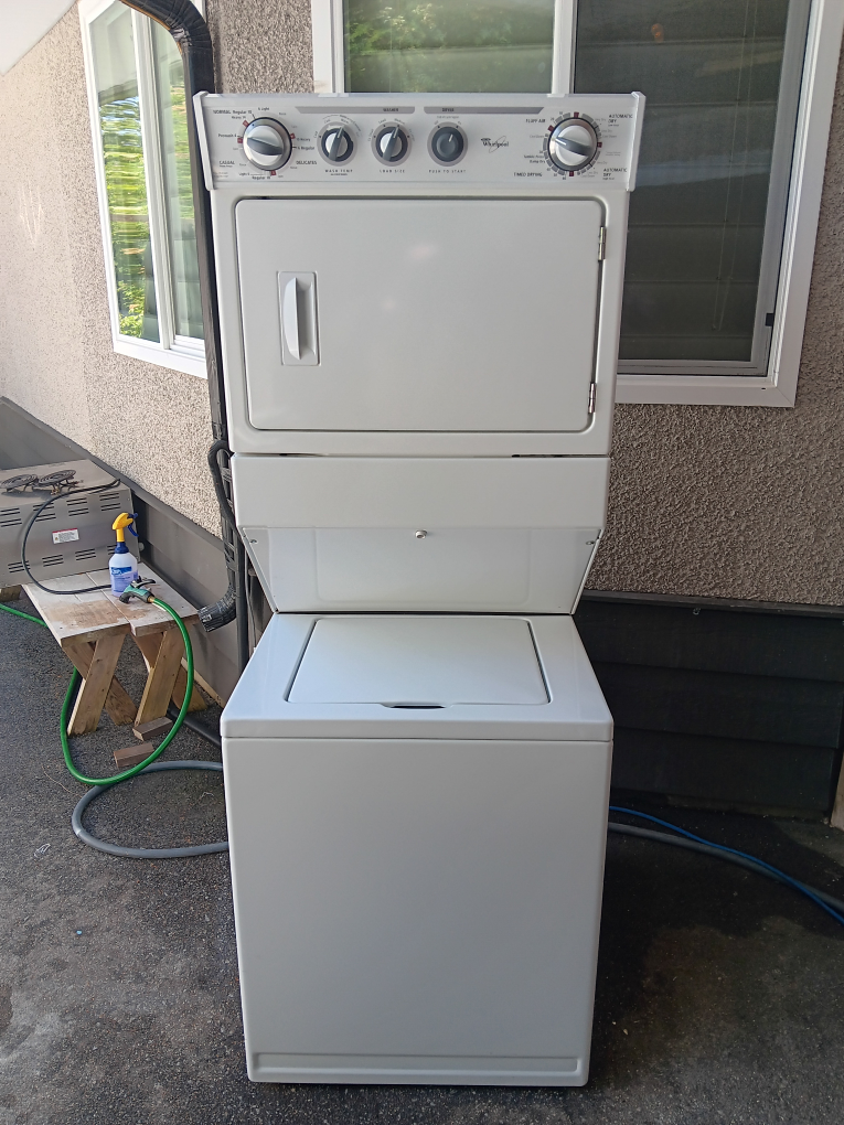 Whirlpool Stacked Washer Dryer