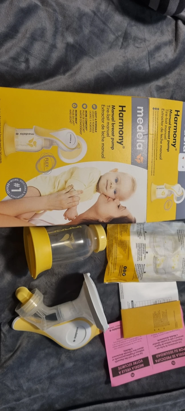 Medela Harmony Manual Breast Pump - photo 4