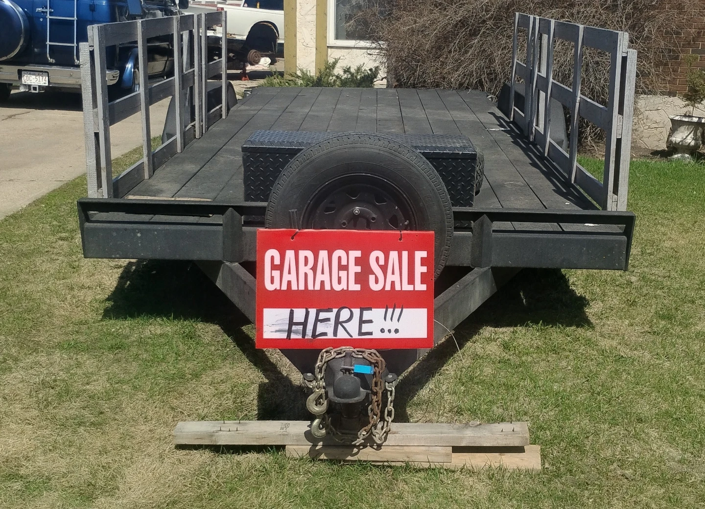 Welcome to our    ITS GOT TO GO !!!  Yard Sale •  8915 179 St