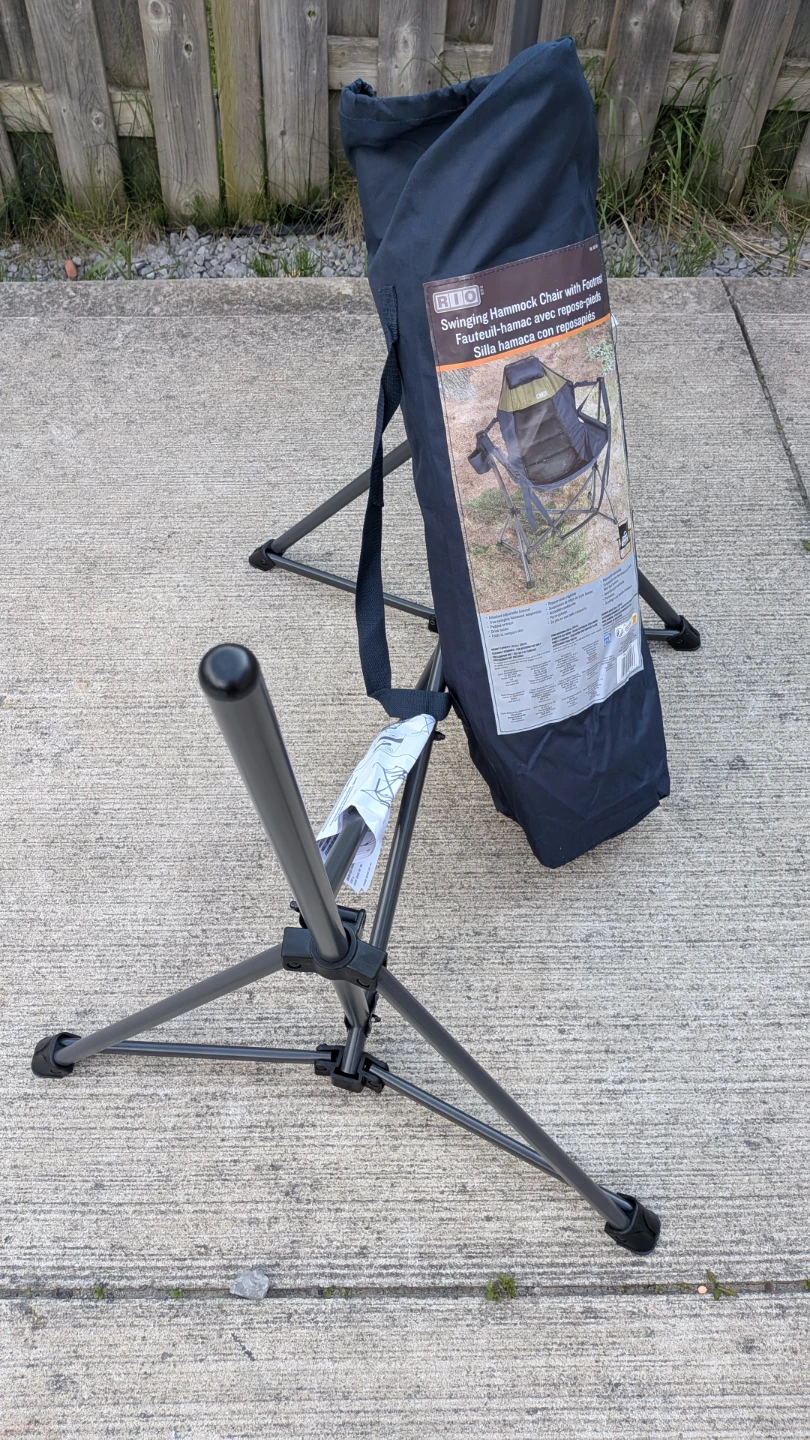 RIO Swinging Hammock Chair with Footrest - photo 4