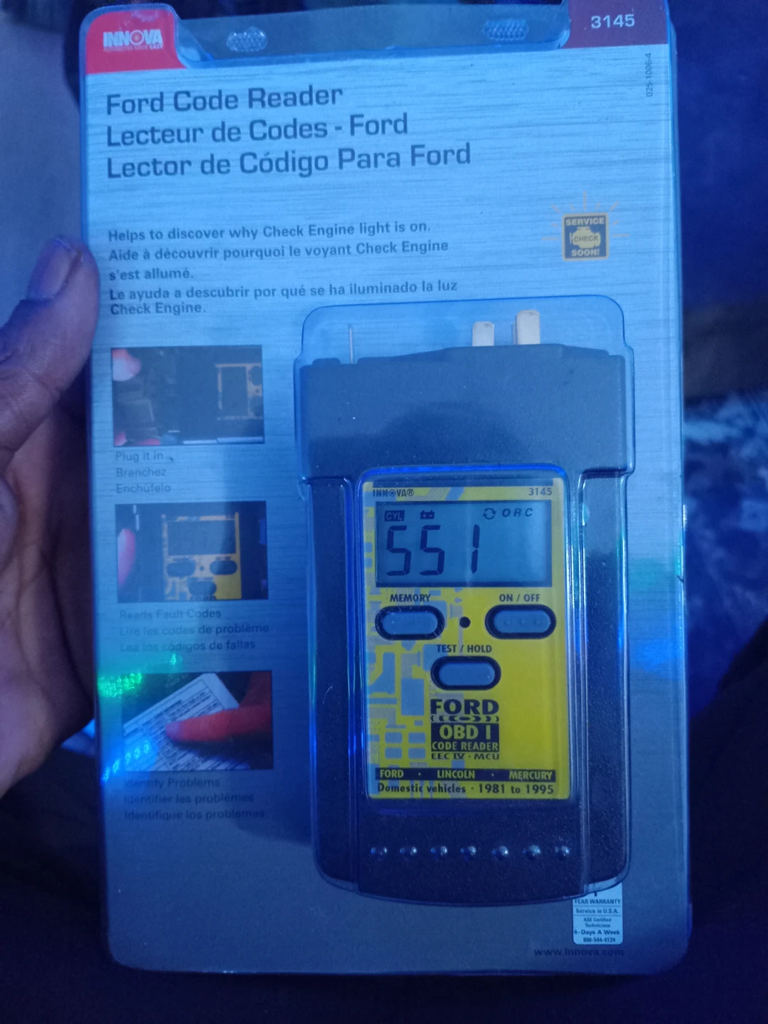 INNOVA 3145 Ford Digital OBD1 Code Reader