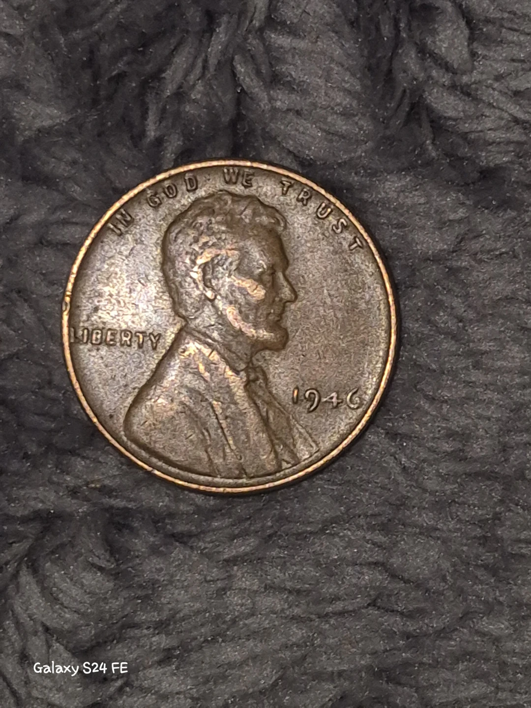 1946 Lincoln Wheat Penny One Cent Coin
