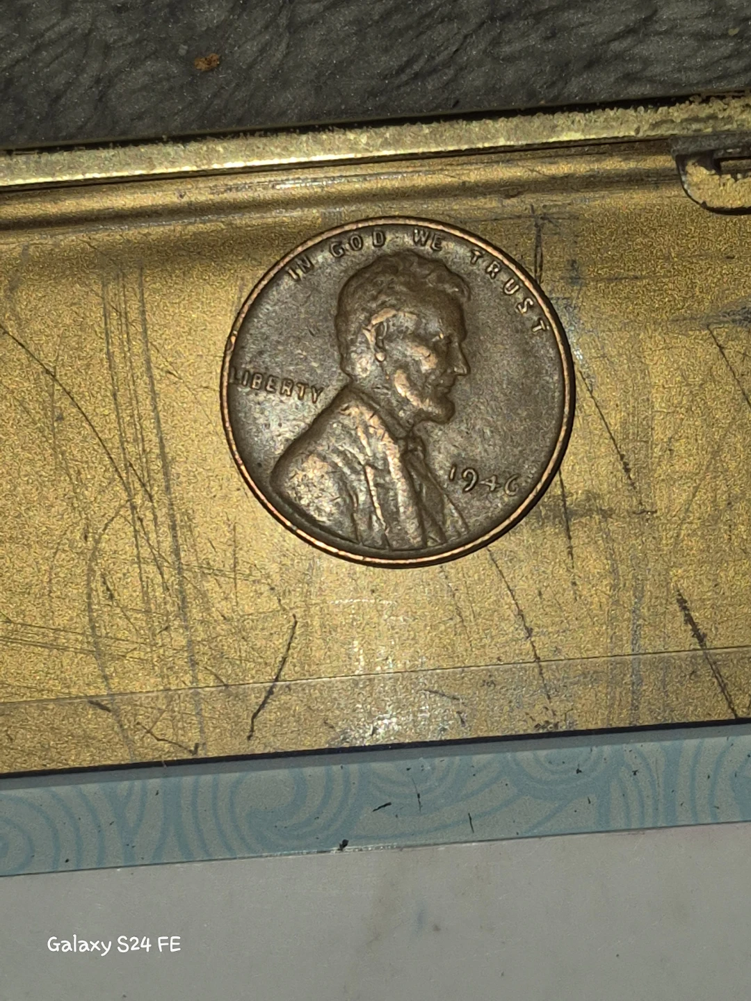 1946 Lincoln Wheat Penny One Cent Coin - photo 5