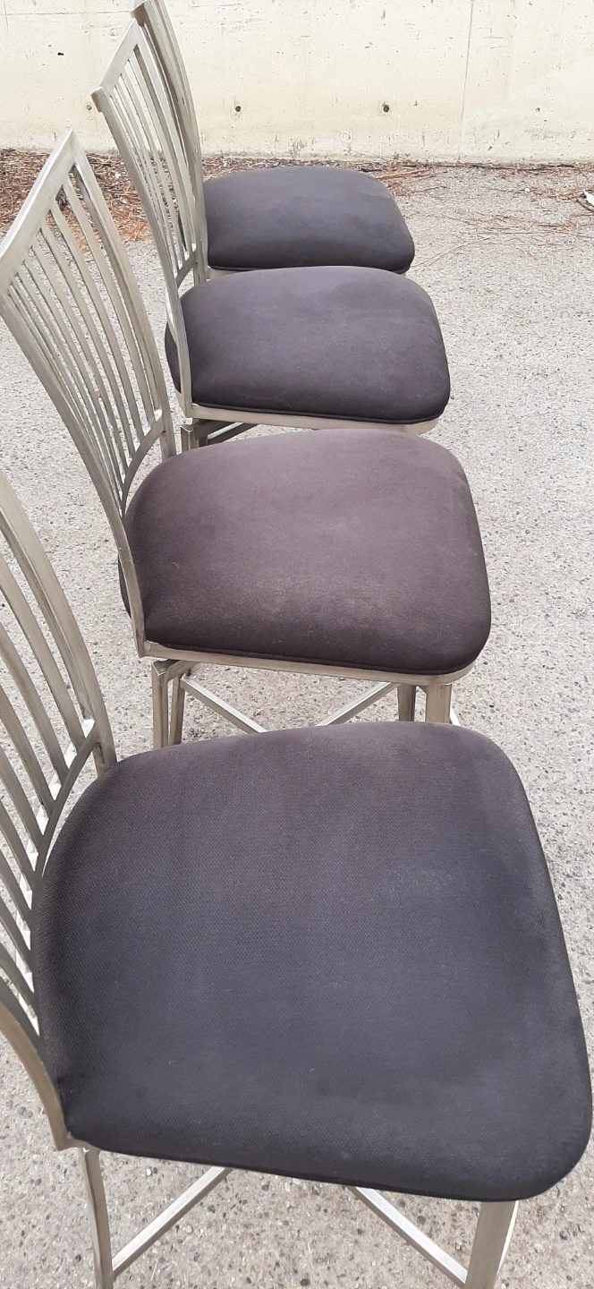 Set of 4 Nordesign Counter Height Swivel Stools - photo 2